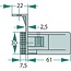 PROPLAST Marker light - Bulb: Including 24V bulbs 12V / 24V4WK / T4W - 40133033