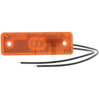 GRANIT LED zijdelingse markeringslichten oranje 12 / 24 V, 98 x 32 x 25 mm