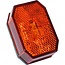 ASPÖCK Lamp Flexipoint II LED 12 V, 44 x 65 x 28 mm, orange, Flat DC cable | 413377001