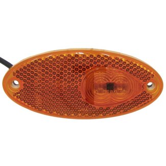 HELLA Seitenmarkierungsleuchte LED orange, 101,6 x 45 x 12,5 mm, 24 V