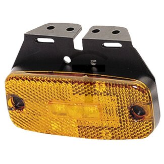 HELLA Seitenmarkierungsleuchte LED orange, 111,3 x 51,3 x 42,9 mm, 24 V