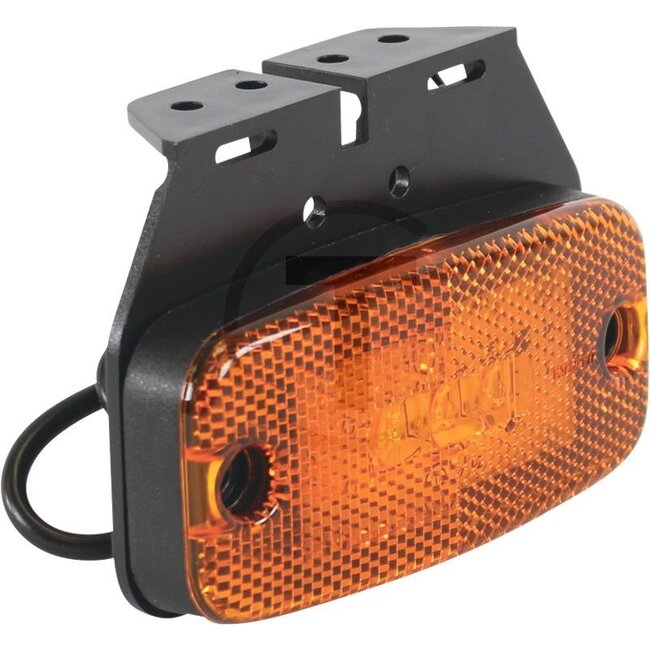 HELLA Seitenmarkierungsleuchte LED 111,3 x 72,5 x 67 mm, klar, 12 / 24 V | VF2PS357008011