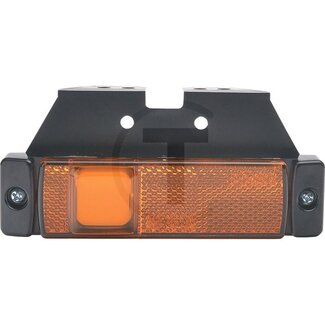 GRANIT Zijmarkeringslicht LED 12 - 24 V met hoekbeugel en reflector