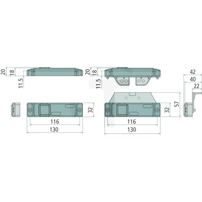 GRANIT Seiten-Markierungsleuchte LED