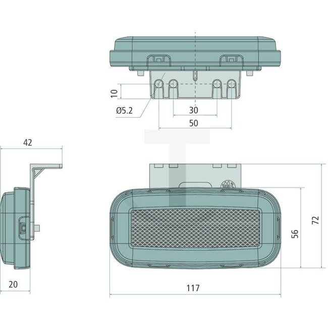 GRANIT LED side marker light With indicator