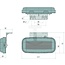 GRANIT LED side marker light with indicator 117 x 56 x 20 mm