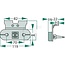PROPLAST LED zijdelings markeringslicht Unipoint geel 24 V, 119 x 75 x 16 mm | 21200001