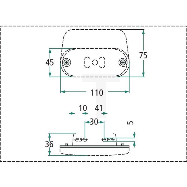 GRANIT Side marker light LED - 229Z, 121013600