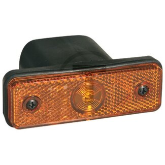ASPÖCK LED zijmarkeringslicht Flatpoint I oranje, 100 x 35 x 72 mm, 24 V