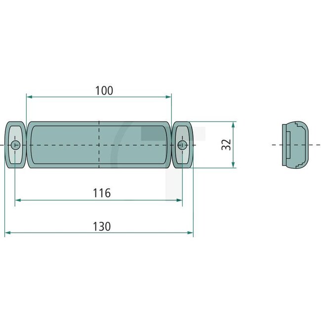 HELLA Zijmarkeringslicht LED oranje, 130 x 32 mm, 12 V, kabel 1500 mm | 2PS008645011