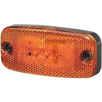 HELLA Seitenmarkierungsleuchte LED 111,3 x 51,3 x 22 mm, klar, 9 - 36 V