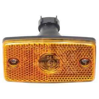Cobo Zijmarkeringslicht - Lamp: 12V5WGLLS / W5W, Kleur: Lichtscheibe: gelb
