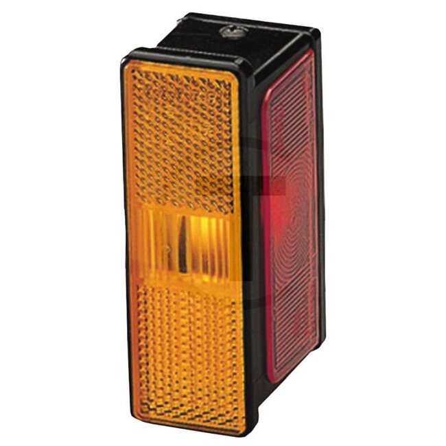 HELLA Omtrekverlichting links - 4552XS 007841011, 2XS007841011 | Lamp: R5W | Kleur: rood, wit, oranje | Gat-Ø: 4,5 mm