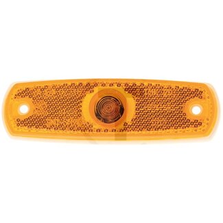 HELLA Zijmarkeringslicht W3W 126 x 38 x 11 mm, oranje, 12 V, inbouw