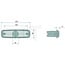 HELLA Seitenmarkierungsleuchte W3W 126 x 38 x 11 mm, orange, 12 V, Einbau | 2PS962964031
