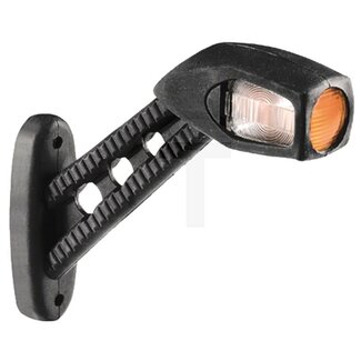 HELLA Umrissleuchte rechts LED, 12 / 24 V, Quicklink, Loch-Ø 6,5 mm