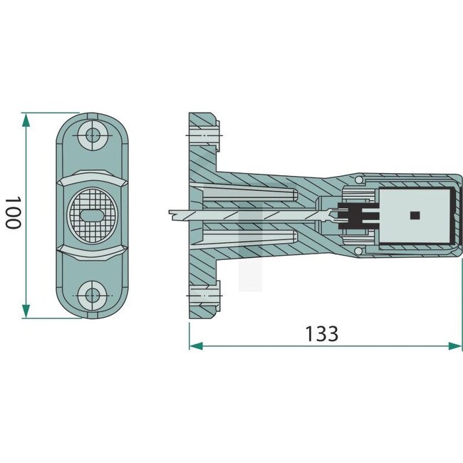 HELLA Umrissleuchte links / rechts LED, EasyCon, Loch-Ø 6,5 mm | 2XS011768021