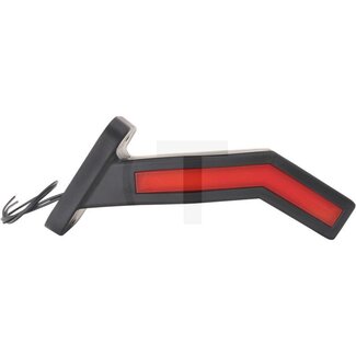 GRANIT LED-Umrissleuchte 12 - 24 V, Anbau, lange Ausführung, links