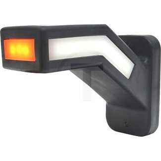GRANIT LED-Umrissleuchte 12 - 24 V, Anbau, kurze Ausführung, rechts