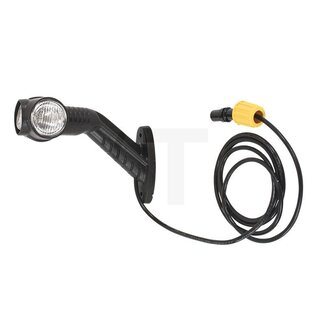 ASPÖCK LED-Umrissleuchte Superpoint III LED; links, rot/weiß/orange - Leuchtmittel: LED