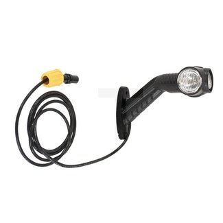 ASPÖCK LED-Umrissleuchte Superpoint III LED; rechts, rot/weiß/orange - Leuchtmittel: LED