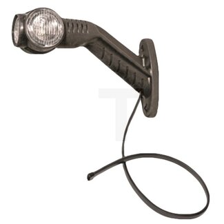 ASPÖCK Lampe Superpoint III LED 12 V, 147 x 104 mm, rot, weiß, orange, links