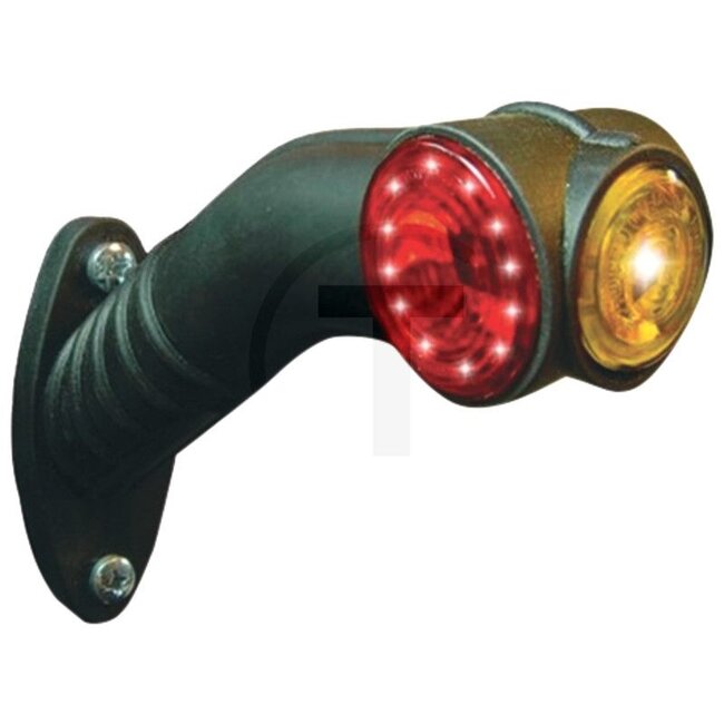PROPLAST Umrissleuchte Superpoint III LED, rot, weiß, orange, 170 mm | 40010004
