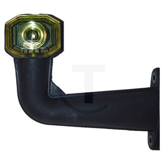 PROPLAST LED-Umrissleuchte 24 V, 180 x 47 x 158 mm, rot / weiß
