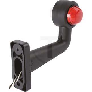 GRANIT Omtrekverlichting rechts LED, 12 / 24 V, rood, wit, 180,5 x 158,5 mm
