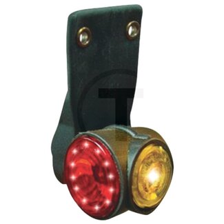PROPLAST Omtrekverlichting Superpoint III LED, 12 / 24 V, rood, wit, oranje