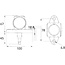 PROPLAST Outline marker light LED, 12 / 24 V, red, white, orange, 67 x 100 mm