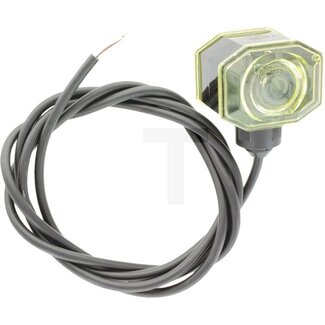 PROPLAST LED-lenseenheid 24 V, 57 x 44 x 48 mm, polycarbonaat