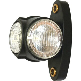 ASPÖCK Lamp Superpoint III LED 24 V, 64 x 98,6 mm, rood, wit, oranje
