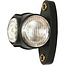 ASPÖCK Lampe Superpoint III LED 24 V, 64 x 98,6 mm, rot, weiß, orange