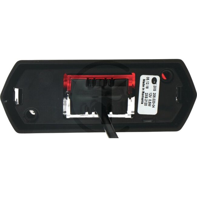HELLA Contourverlichting, 12 volt - 4552XS 205020041, 2XS205020041 | Kleur: rood, wit | Breedte: 37,4 mm | Hoogte: 99,2 mm