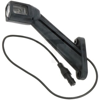 HELLA Omtrekverlichting rechts LED, 12 / 24 V, vlakstekkerhulzen