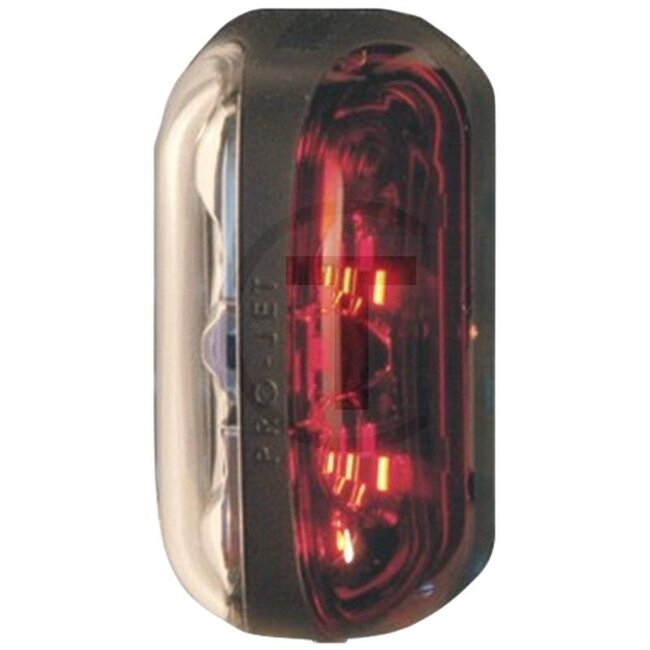 PROPLAST Umrissleuchte Pro-Jet LED, 12 / 24 V, rot, weiß, 82,5 x 41 mm - 40001004