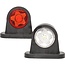 GRANIT Position light red/white, 12 / 24 V, open cable end