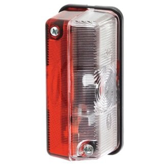 HELLA Omtrekverlichting links / rechts T4W, 24 V, rood, wit