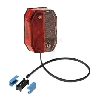 ASPÖCK Lamp Flexipoint I C5W 12 V, 44 x 65 x 28 mm, rood, wit