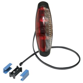 ASPÖCK Umrissleuchte Flexipoint II; links / rechts; mit Leitung und DC-Leitung - Leuchtmittel: 12V5WS / C5W