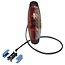 ASPÖCK Omtrekverlichting Flexipoint II links / rechts met kabel en gelijkstroom kabel - 504314709027, 411525001 | Lamp: 12V5WS / C5W | Kleur: rood, wit