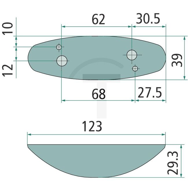 ASPÖCK Umrissleuchte Flexipoint II links / rechts 12V5WS / C5W, 12 V - 411525001