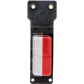 GRANIT Begrenzungsleuchte C5W rot/weiß, 32 x 67 mm, Pendelhalter gerade