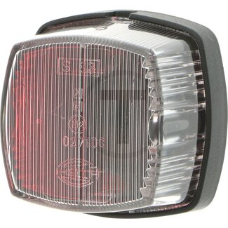 GRANIT Schluss-Begrenzungsleuchte 12V5WS / C5W rot / weiß, Direktanbau