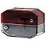 ASPÖCK Umrissleuchte rot-weiss, ohne Leitung - Leuchtmittel: 12V5WS / C5W - 401936001