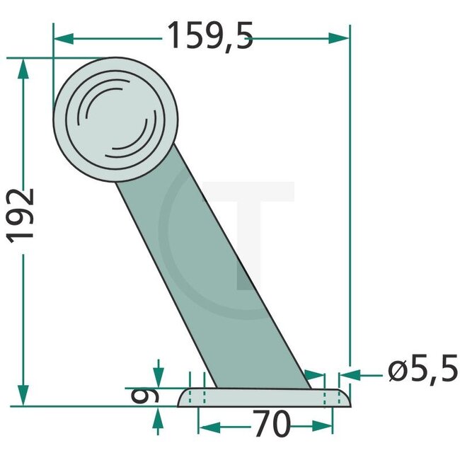 HELLA Umrissleuchte R5W rot / weiß, Loch-Ø 5,3 mm - 2XS955232001