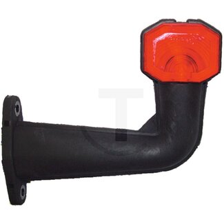 PROPLAST Omtrekverlichting Superpoint rood / wit, BA 9s / T4W, 182 mm