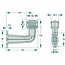 PROPLAST Umrissleuchte rot / weiß - Leuchtmittel: BA 9s / T4W - 40153004