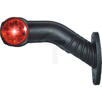 PROPLAST Umrissleuchte Pro-Superpoint III rot / weiß / orange, 147 mm